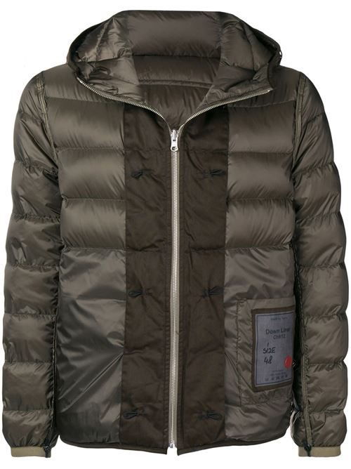 Down jacket with hood TEN C | 18CTCUD03103002197686